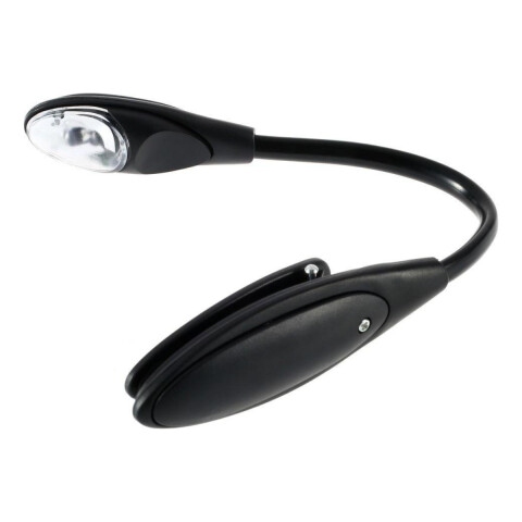 Lampara Led Nocturna Flexible Para Lectura Calidad Gtia Variante Color Negro