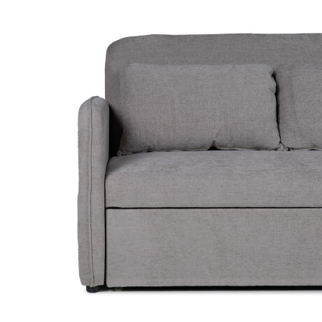 Sofá Cama Spazio - Tela Microfibra 455 (Ceniza)