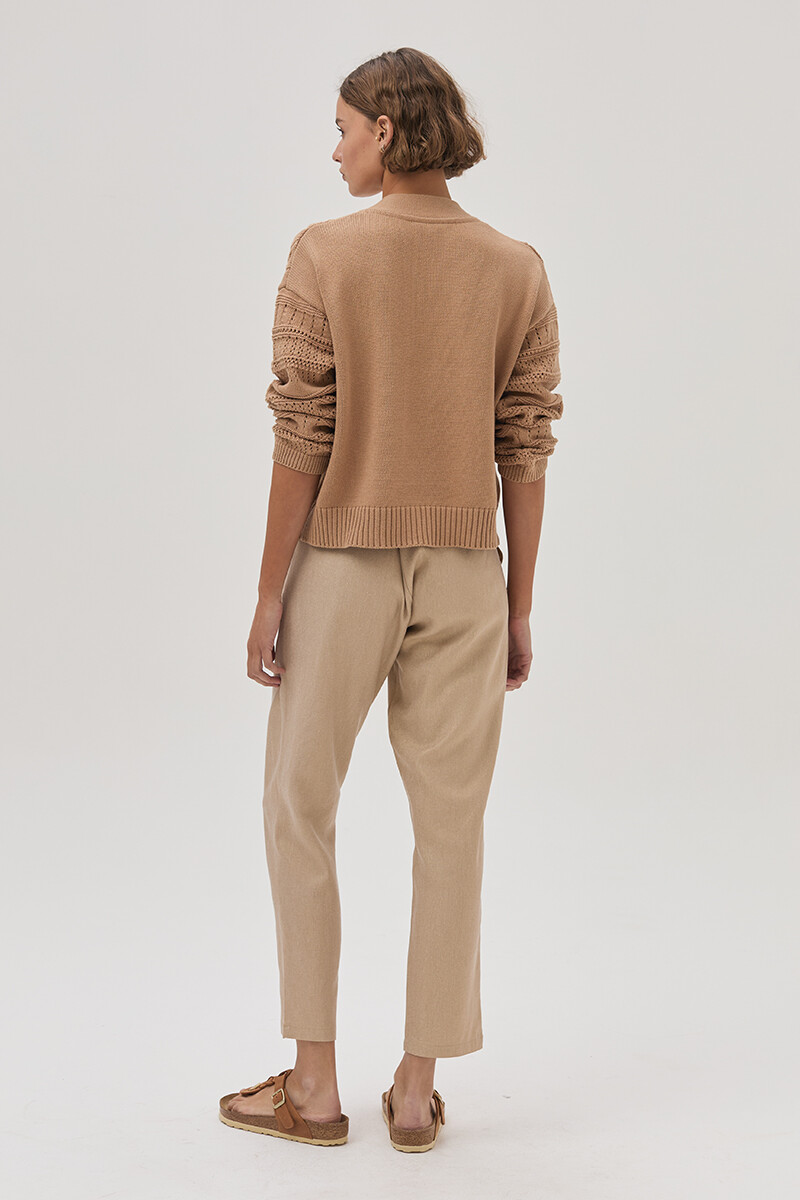 Cardigan Duna Camel
