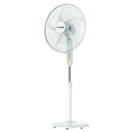 VENTILADOR DE PIE VP 20 M PLASTICO BLANCO JAMES