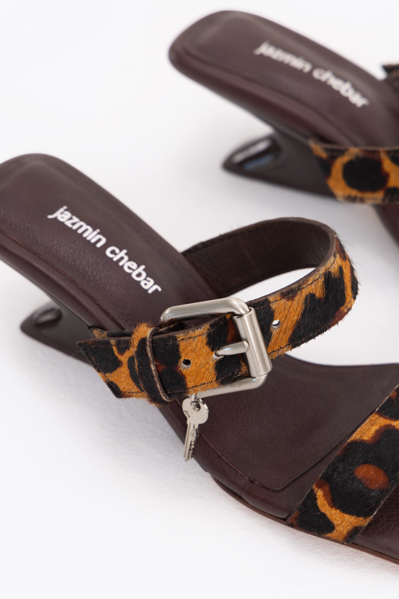 SANDALIA MAX WILD Leopardo