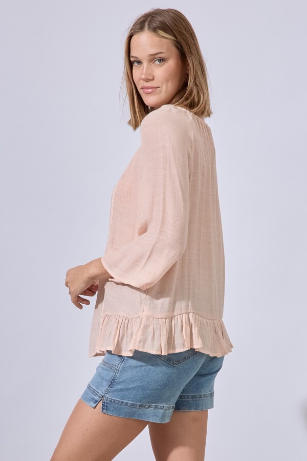 Blusa Crochet ROSA