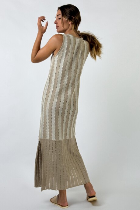 VESTIDO BAHAMA Beige