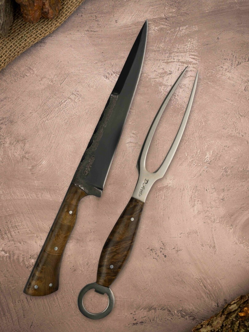 Juego de Cuchillo Laminado con Trinchante Juego de Cuchillo Laminado con Trinchante