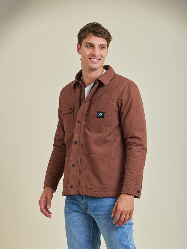SOBRECAMISA SEVERIN RUSTY MarrÓn
