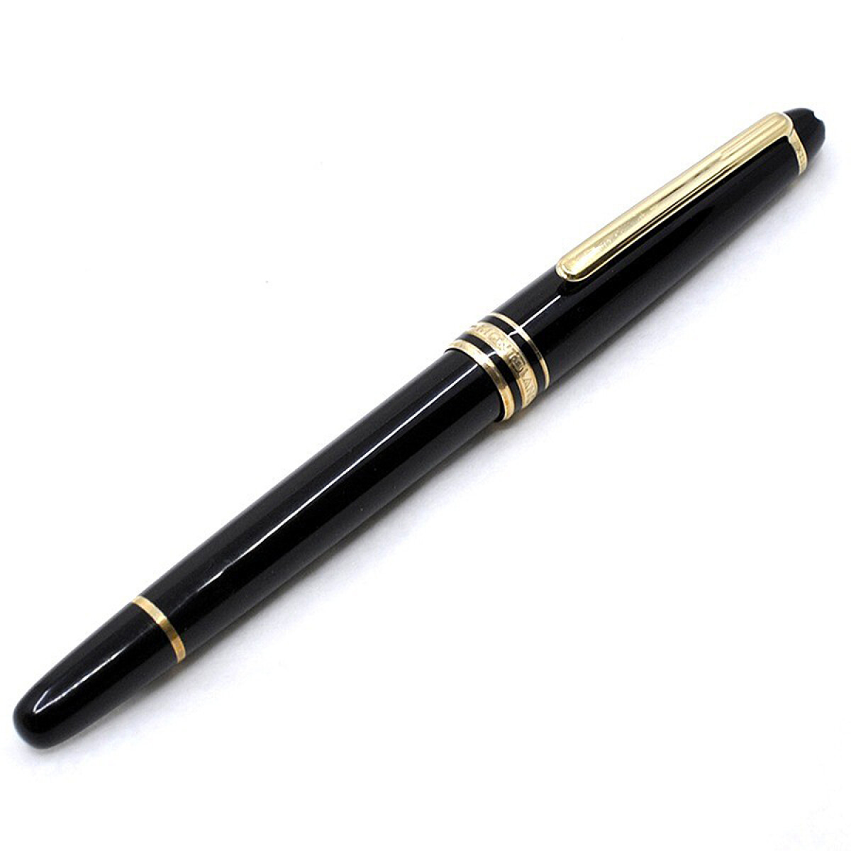 Montblanc Meisterstuck Classique Rollerball Metal Dorado Y Negro 