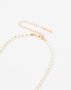 Collares Cortos Perla Collar Corto De Perlas - Blanco Crema