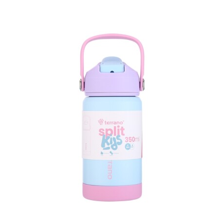 Botella Split Kids 2115086 350Ml Anti Derrames Doble Capa Ub AZUL