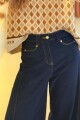Pantalón Wide XL Corderoy Azul