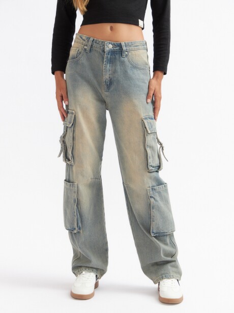 JEAN TINTO AZUL MEDIUM