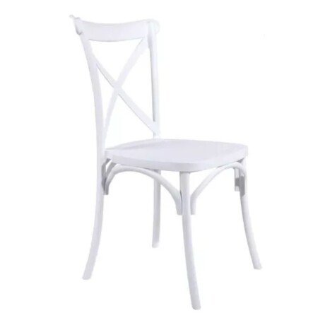 Silla Vienesa de Jardin Blanco