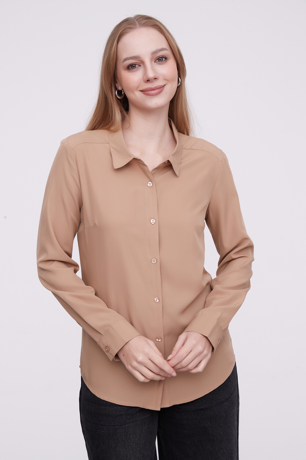 Camisa Falcone Beige