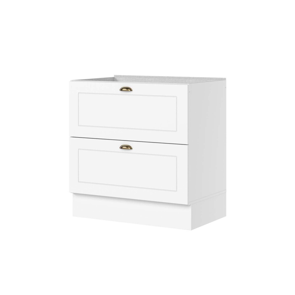BAJO MESADA 2C MDF BLANCO AMERICANA