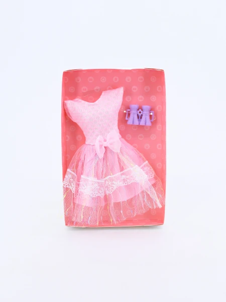 VESTIDO MUÑECA ROSADO