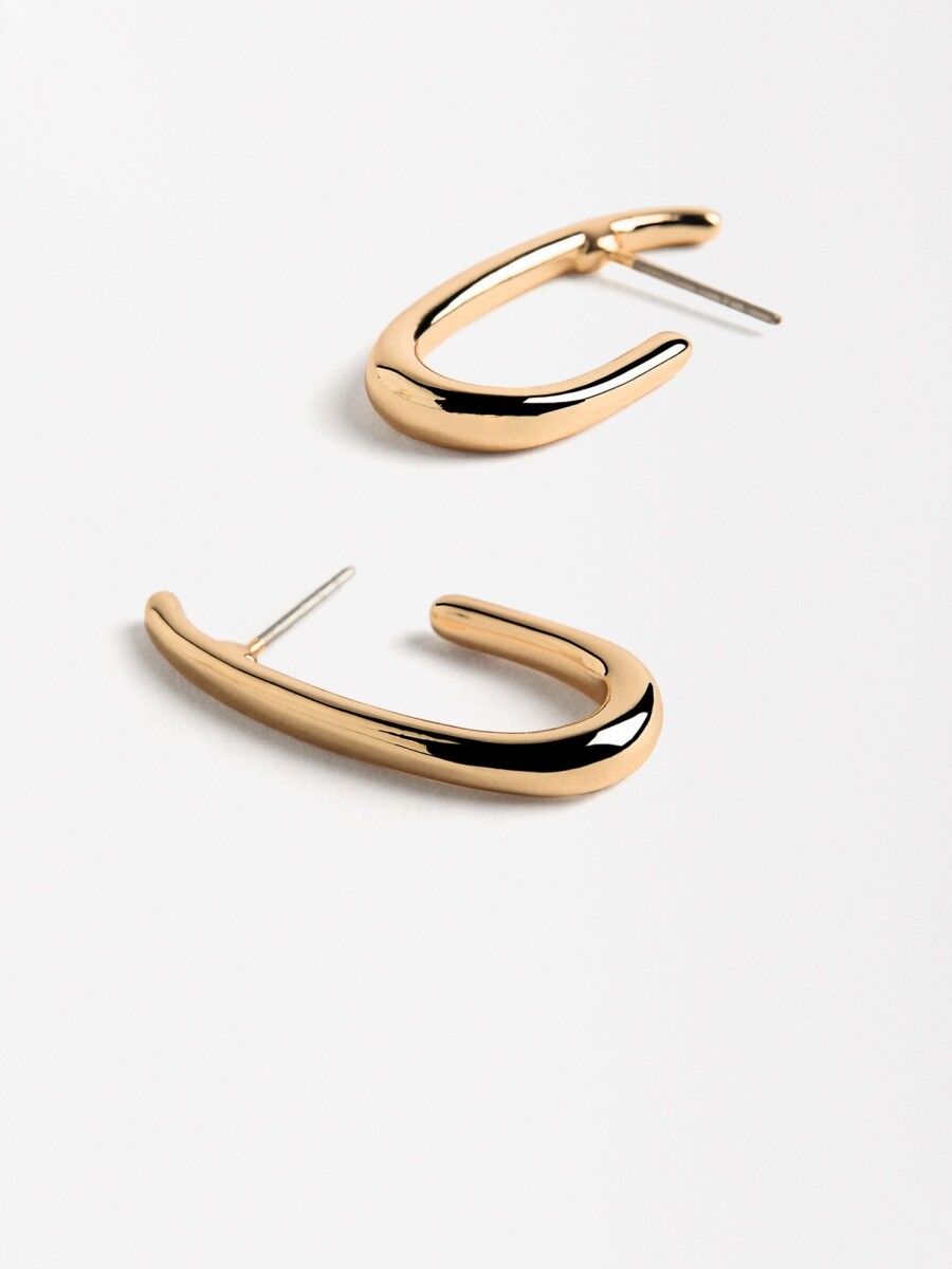 Pendientes Alargados dorado
