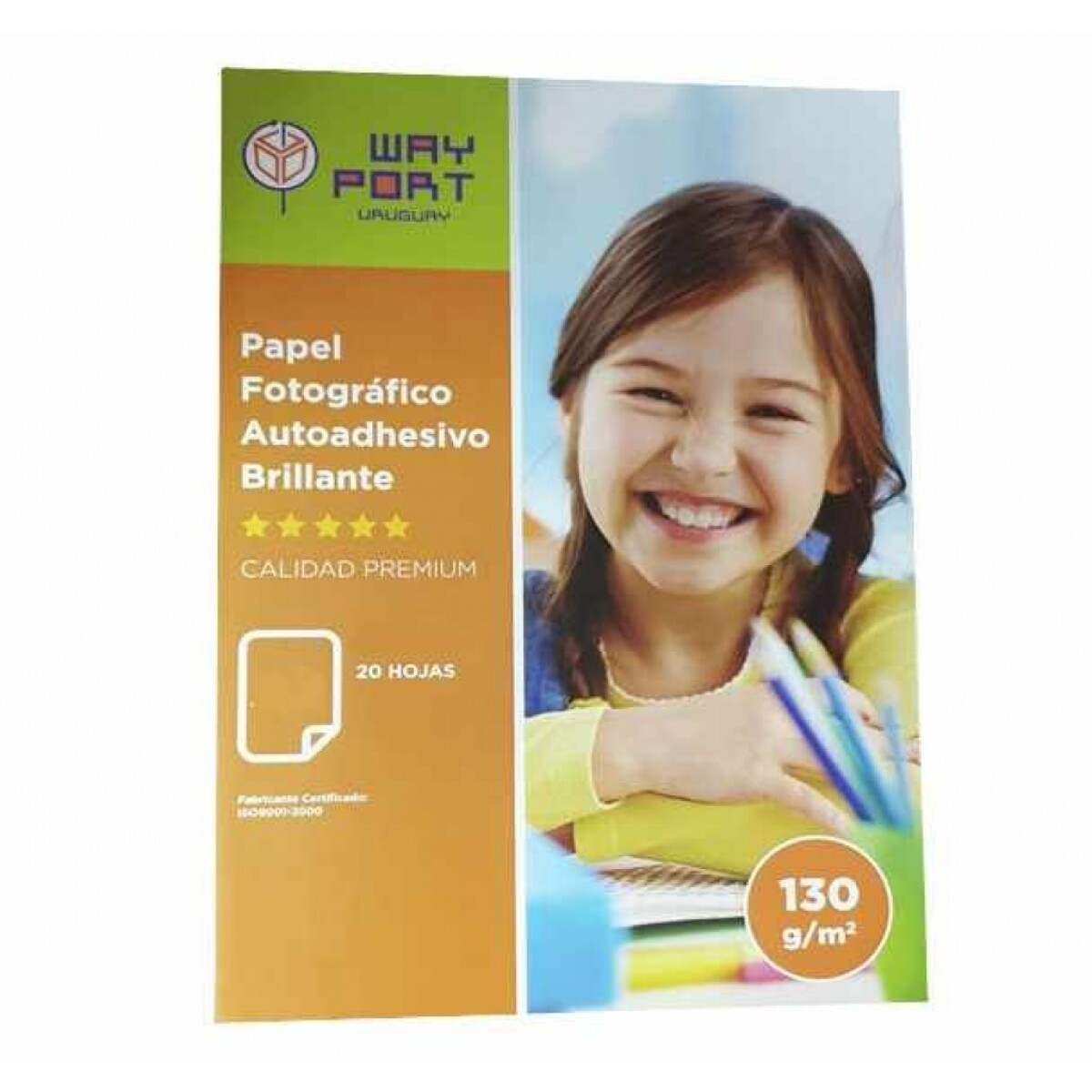 Papel Fotografico Autoadhesivo Brillante 