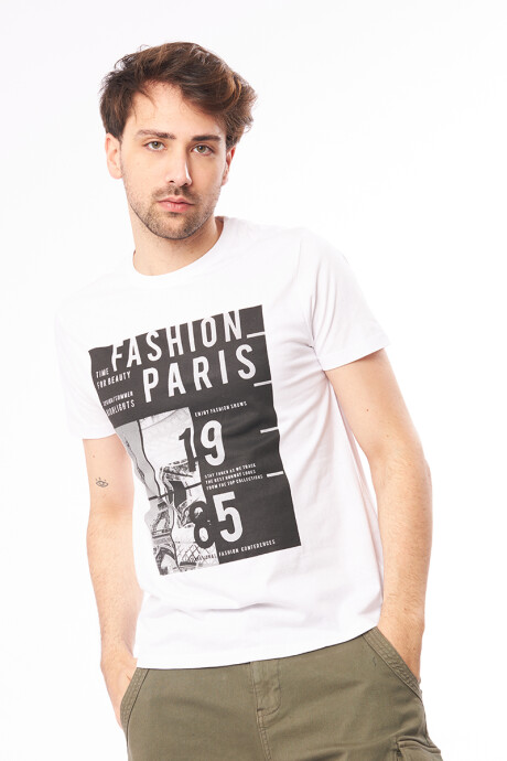 T-SHIRT SAGAS Blanco