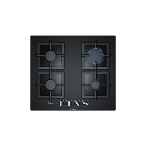 Anafe a gas Bosch PPP6A6B20 Vidrio 60 cm Anafe a gas Bosch PPP6A6B20 Vidrio 60 cm