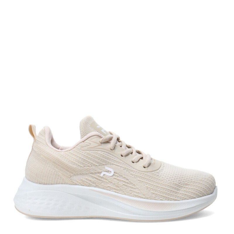 Championes de Mujer Push ISIE acordonado Beige