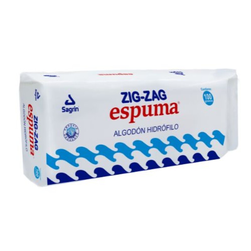 Zig Zag Algodon Espuma 100 gr Zig Zag Algodon Espuma 100 gr