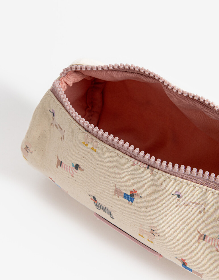 Porta Cosméticos Portacosméticos De Material Reciclado - Estampado Animal Print