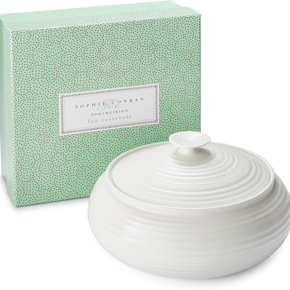 PORTMEIRION S CONRAN CASEROLA REDONDA C/TAPA BLANCA PORTMEIRION S CONRAN CASEROLA REDONDA C/TAPA BLANCA