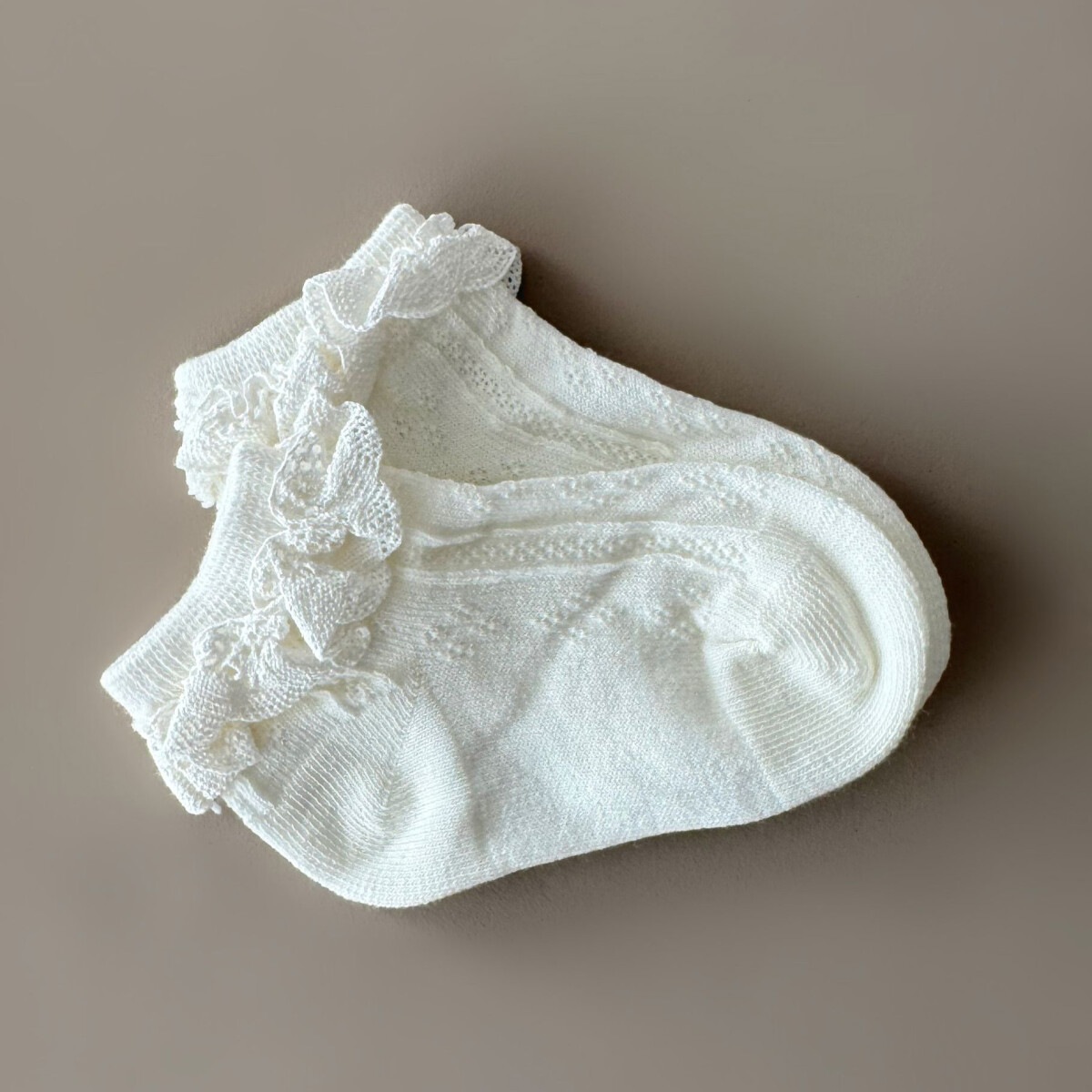 Medias Amelie - Blanco 