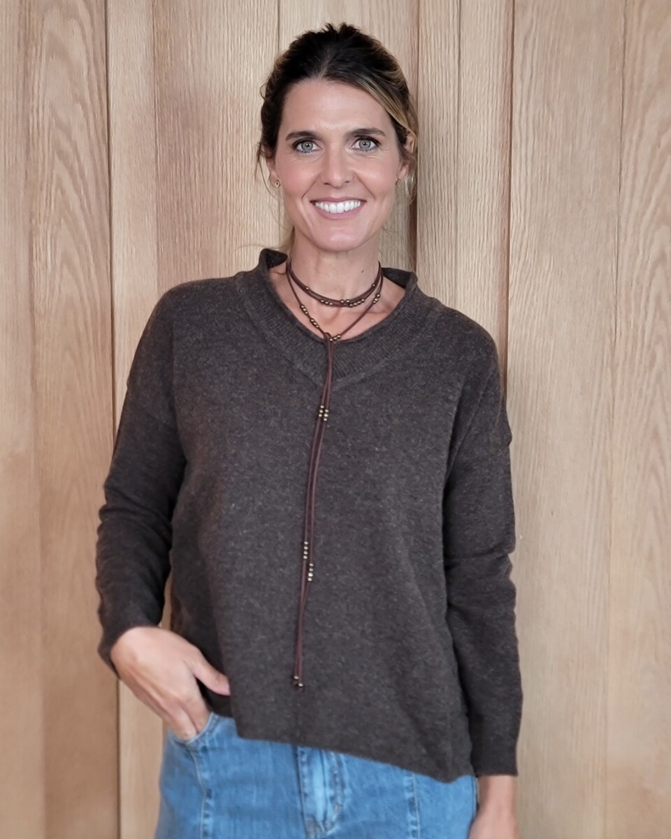 Sweater Pampa - Chocolate 