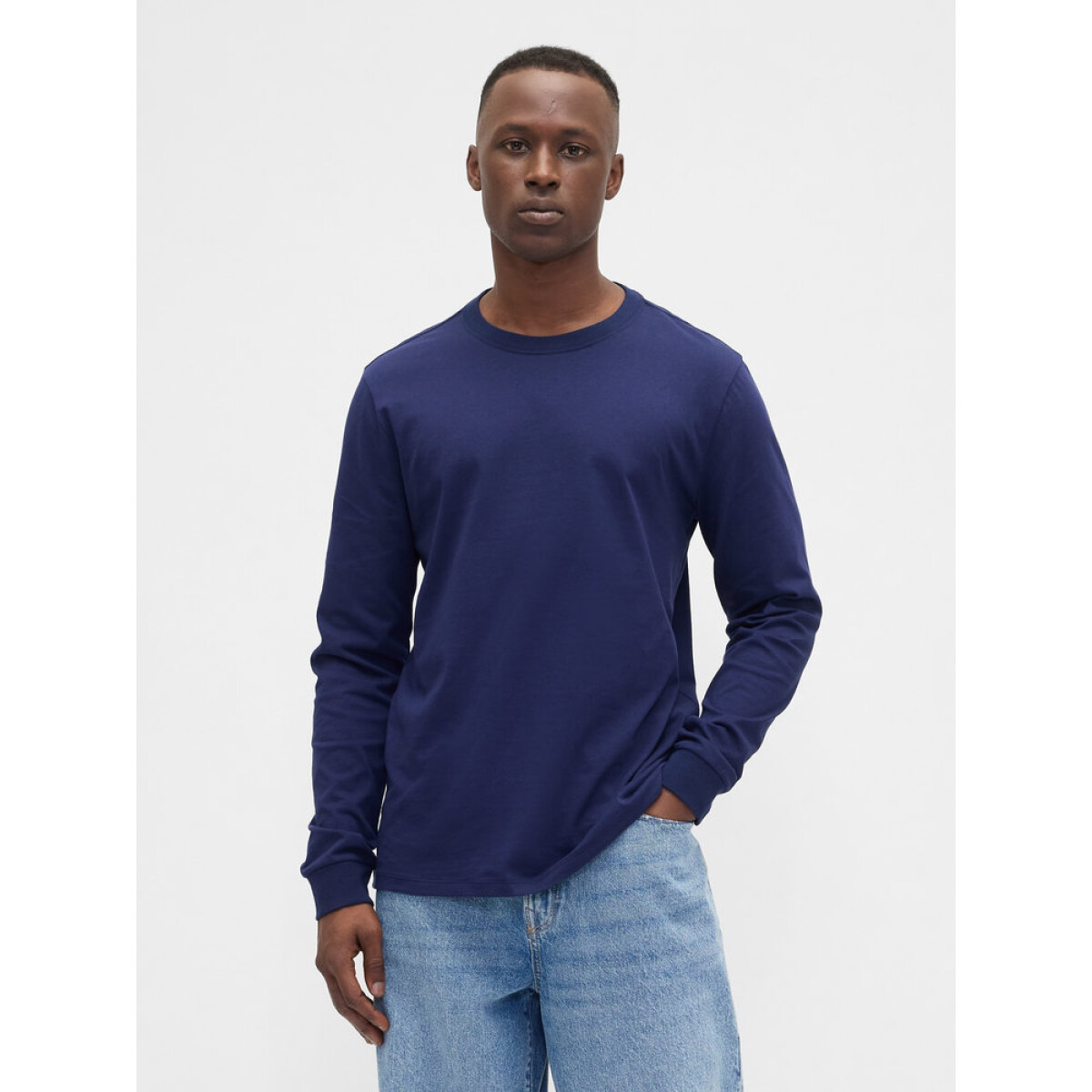 V-LS EVERYDAY SOFT CREW - SOLID - NEW NAVY 