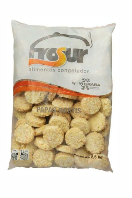 Papas Rosti Frosur- 2,5Kg. Papas Rosti Frosur- 2,5Kg.