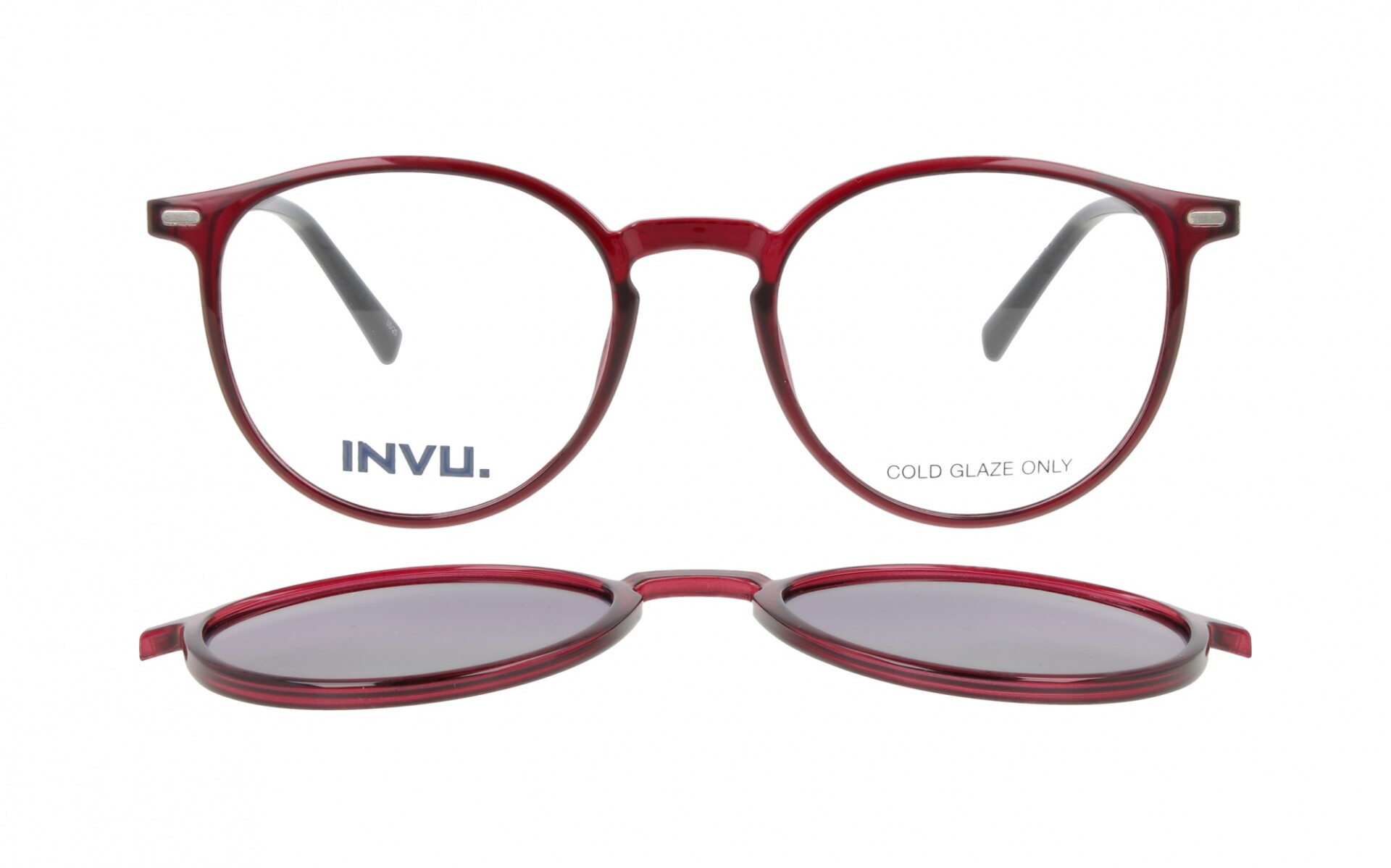 INVU Clip-On 42507C col Purple/Silver 