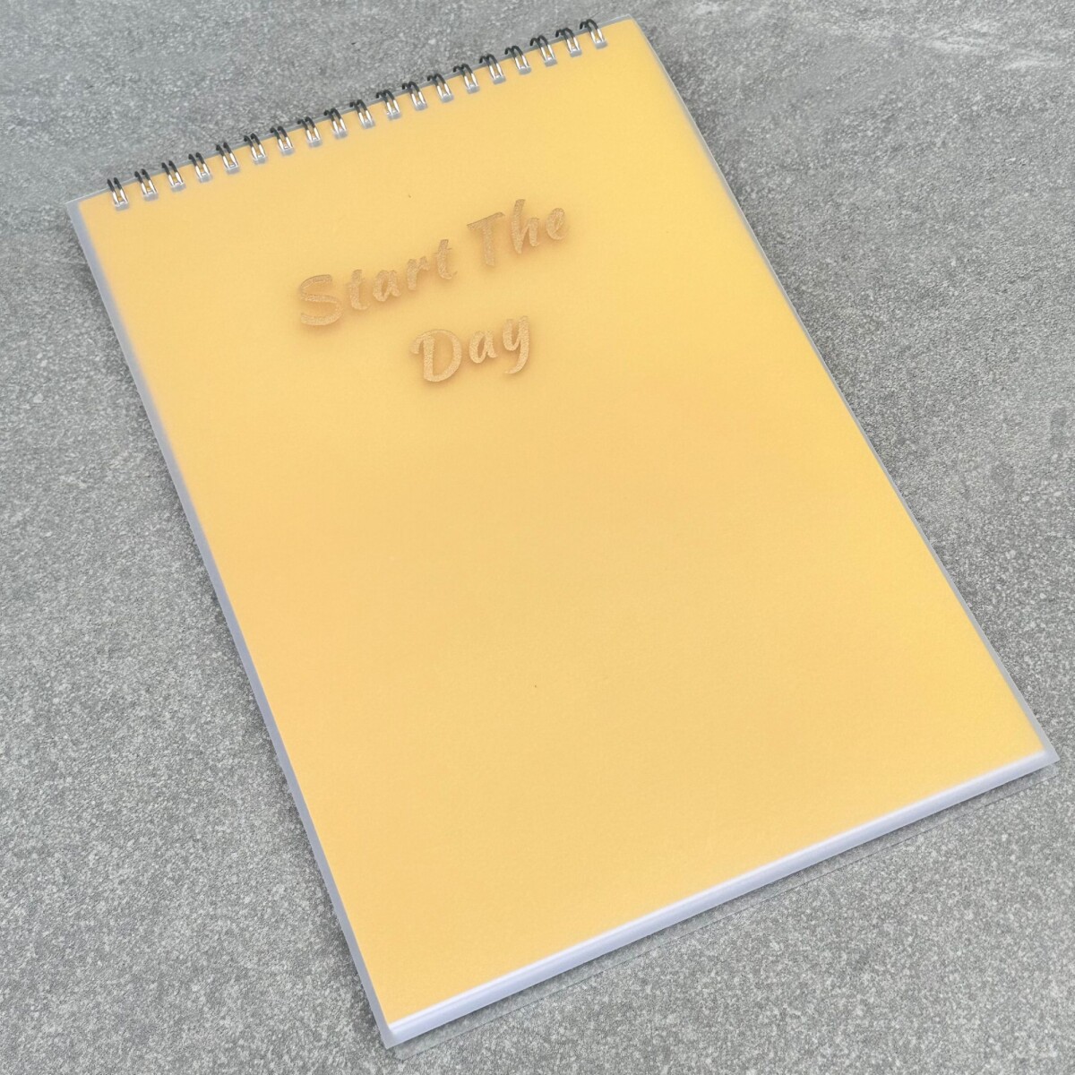 Libreta Cuaderno Block De Notas Start The Day 76 Hojas 18cm x 26cm 