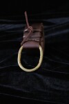 Oval Belt Chocolate