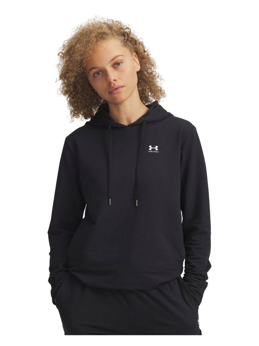 Buzo Under Armour Sport Terry Hoodie Mujer 6011015-001 - Negro 