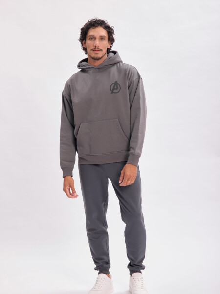 Pantalón deportivo jogger Basico Gris Oscuro