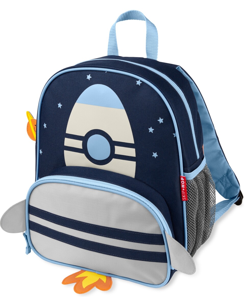 Mochila diseño cohete 