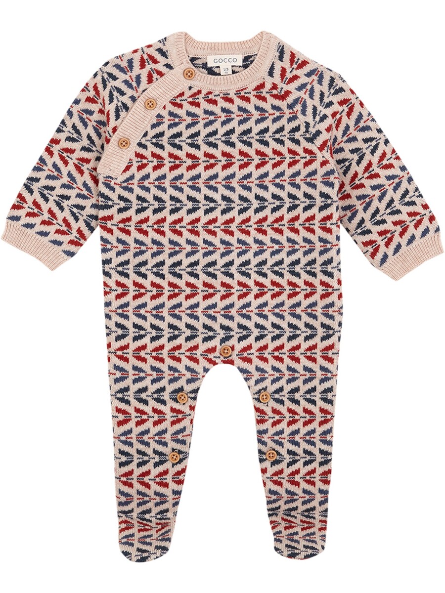 Pelele De Jaquard Rojo