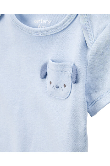 Pack cinco bodies de algodón, manga corta, azules Pack cinco bodies de algodón, manga corta, azules