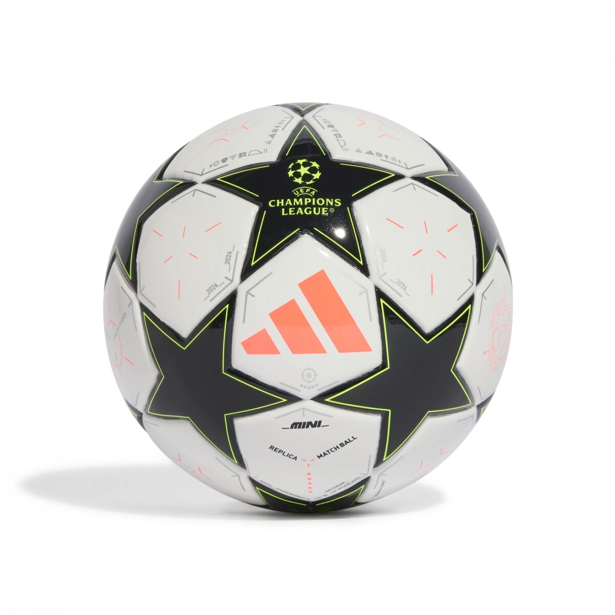 Balón Uefa Champios League Mini Unisex - Blanco 
