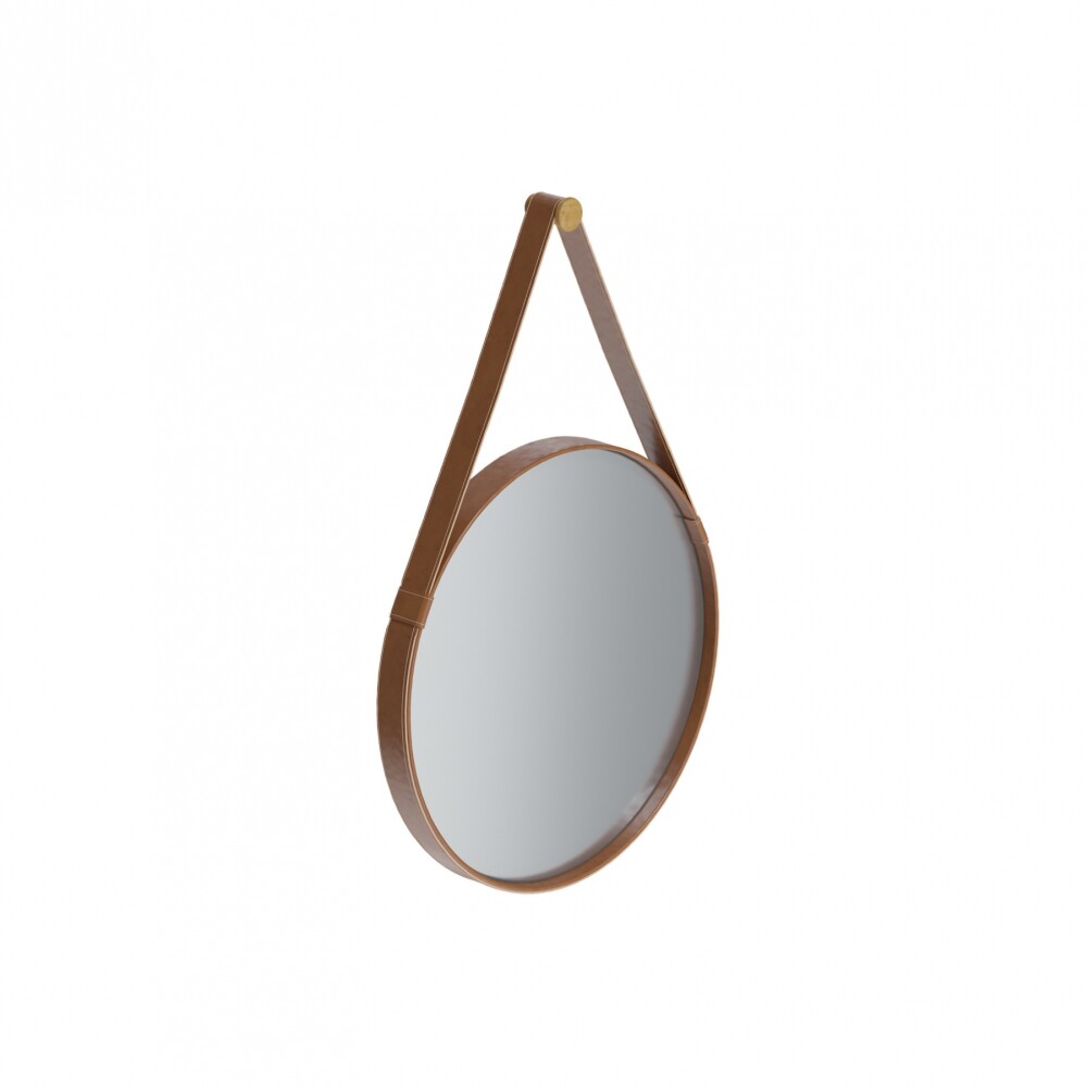 Espejo Aqua - Línea Manhattan - Marrón - 60 cm Espejo Aqua - Línea Manhattan - Marrón - 60 cm