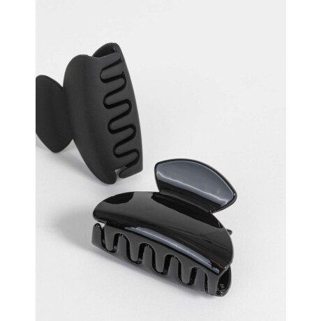 Set De Broches Negro