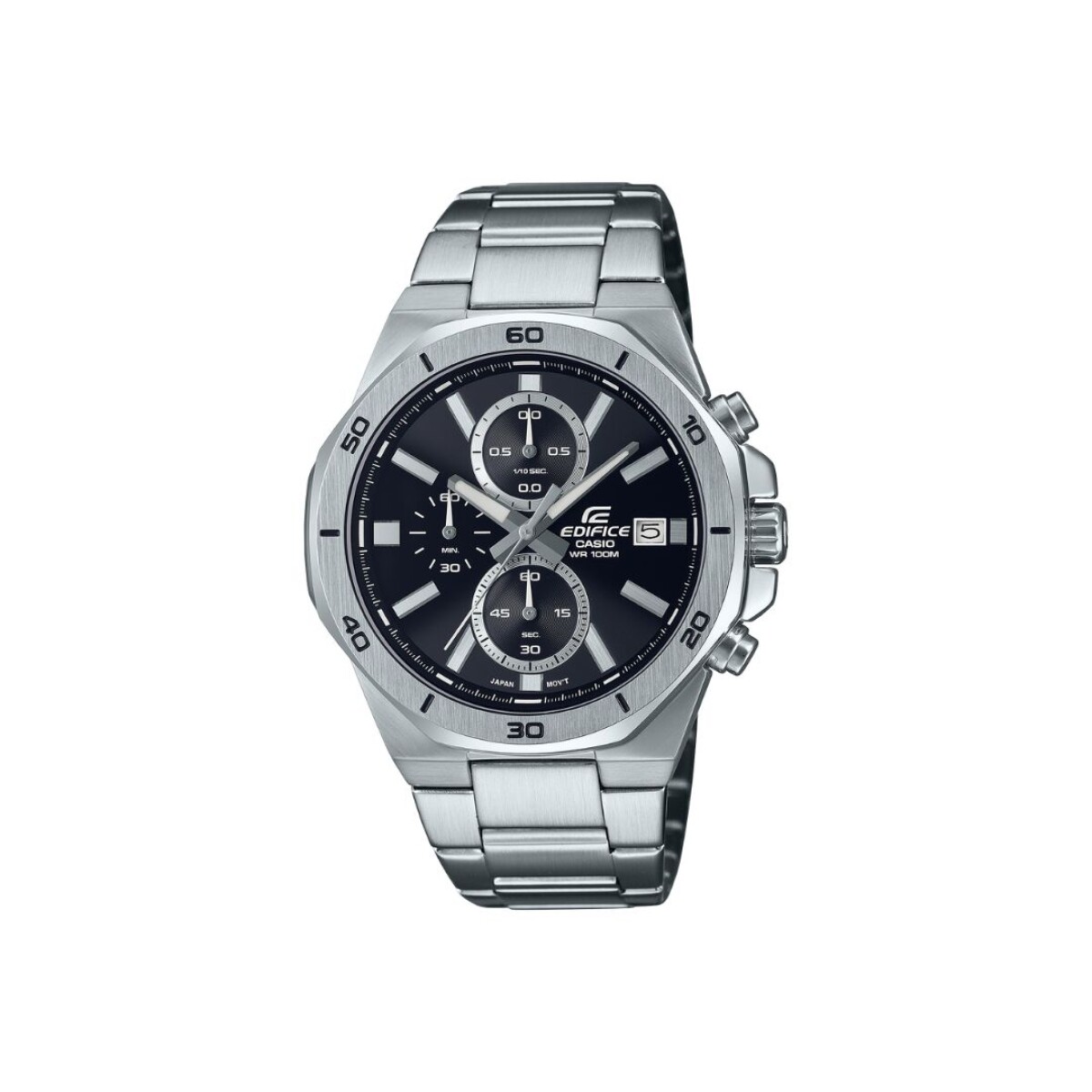 Reloj Casio Edifice EFV640D 1AVUDF en acero para hombre - Negro 