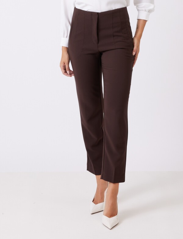Pantalon Sastrero Slim MARRON