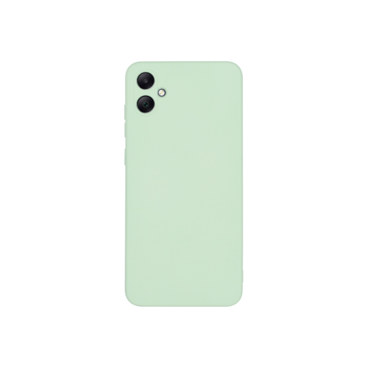 Protector Samsung Galaxy A05 engomado color verde pastel 