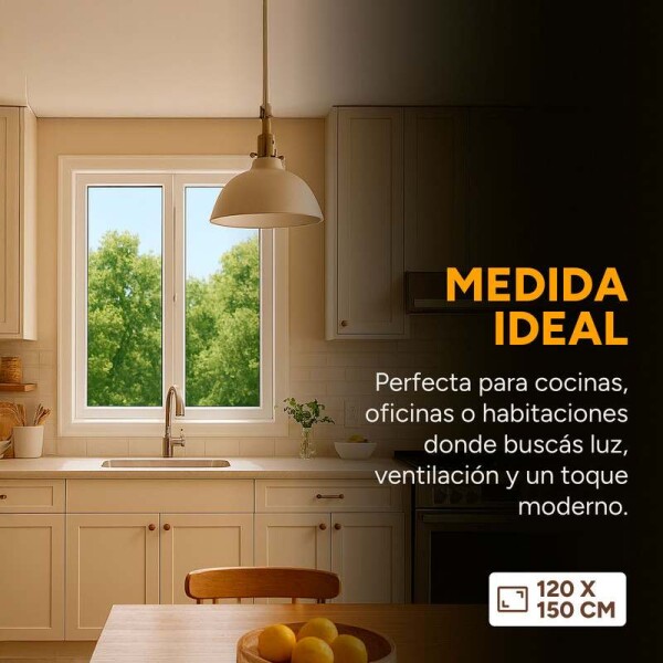 Ventana de PVC Blanco 120 X 100 Cm Corrediza Premium Ventana de PVC Blanco 120 X 100 Cm Corrediza Premium