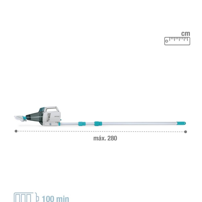 INTEX ASPIRADORA LIMPIAFONDOS PREMIUM BATERIA RECARGABLE Intex Aspiradora Limpiafondos Premium Bateria Recargable