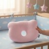 Almohada anti cabeza plana BUBA OSO rosa