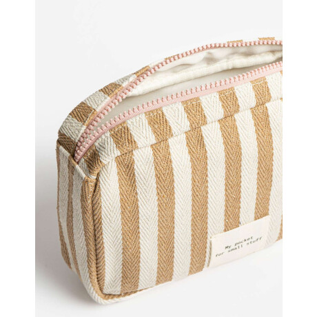 Porta Cosméticos Marron Beige