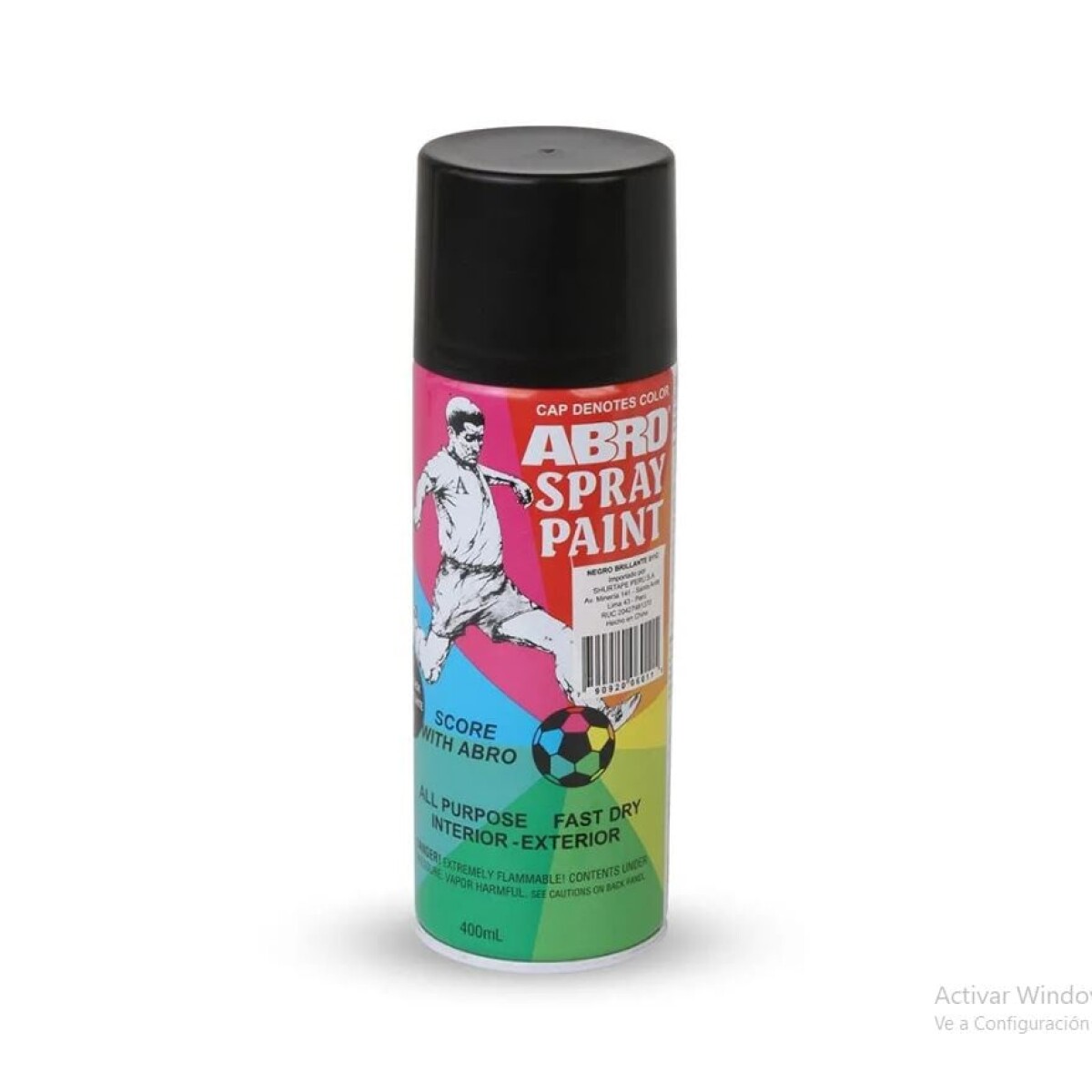 Esmalte aerosol "ABRO" de 227gr diferentes colores 