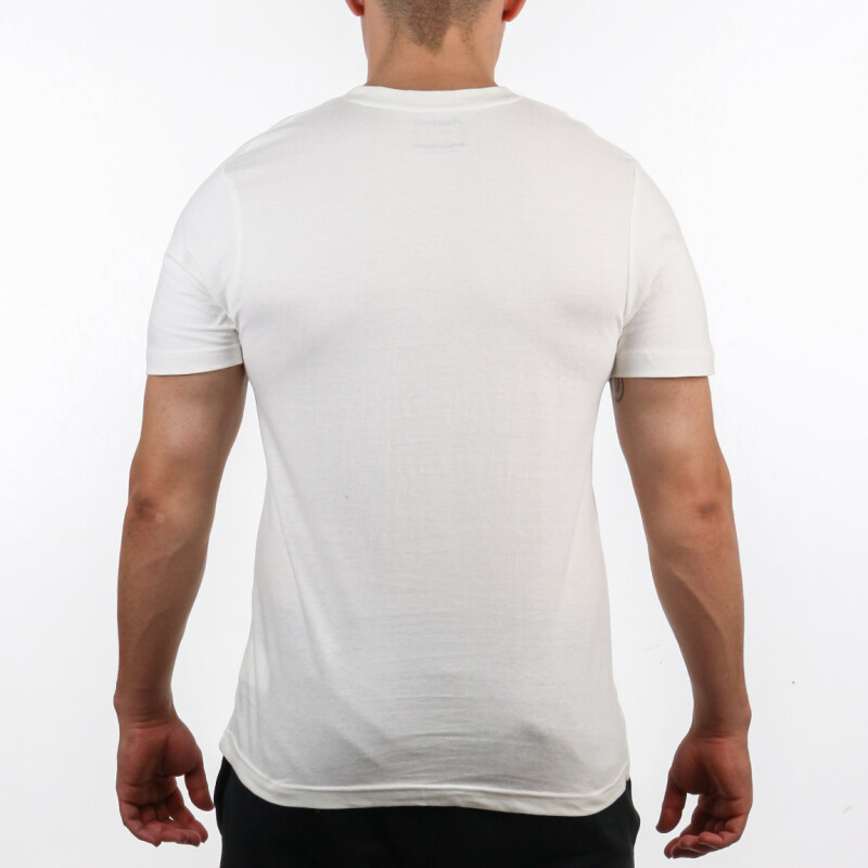 Austral Men's V NECK T-SHIRT - WHITE Blanco-Blanco